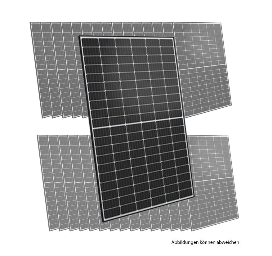 Pv Modul Wp Black Frame Palettenpreis Ja Solar Jam S Mr Bb