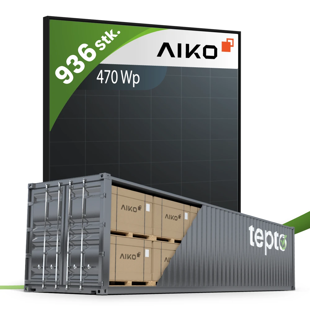 Aiko MAH54MW/470Wp-G2-Neostar 2P Monofazial Black Frame (Container)