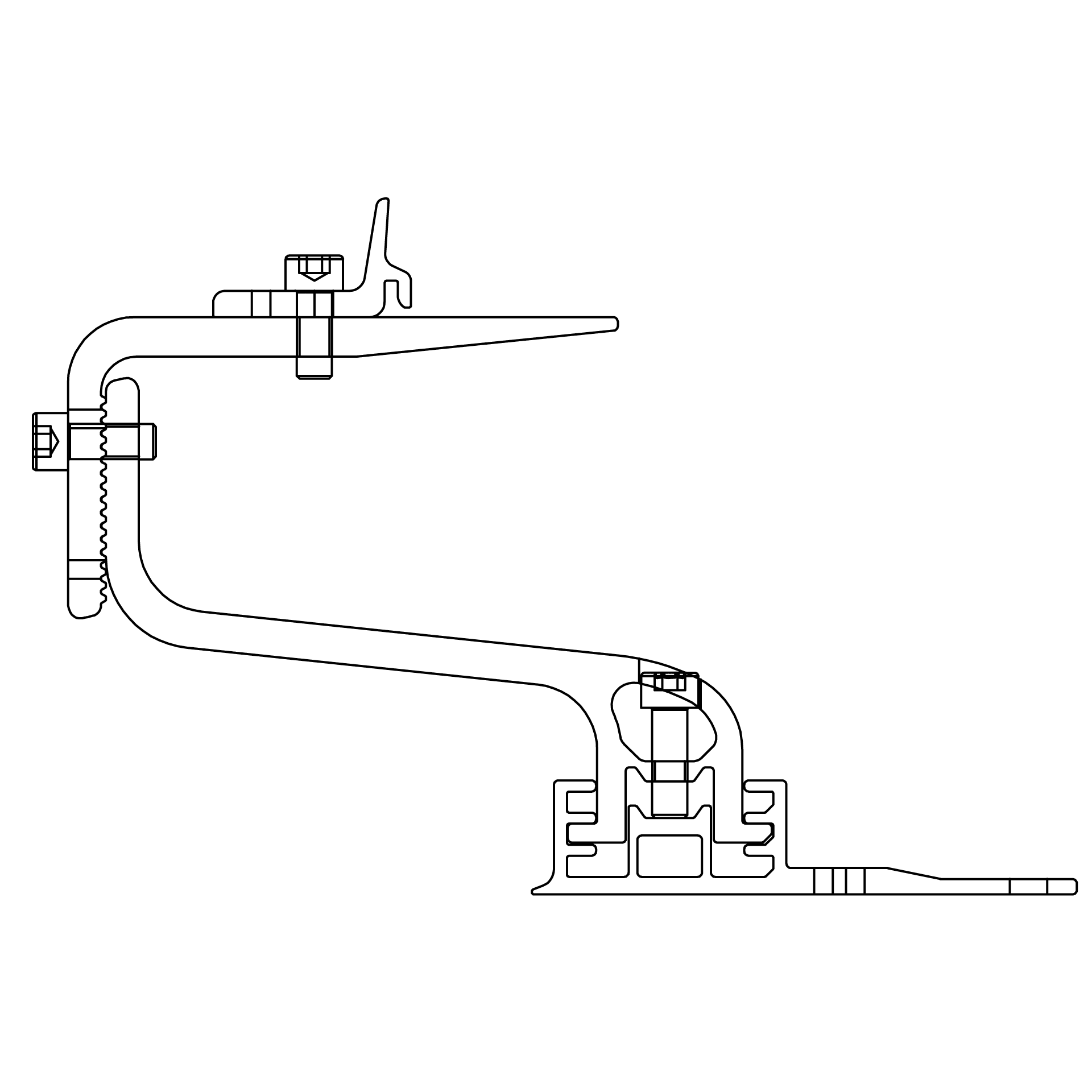 K2 2003144 Dachhaken SingleHook 4S