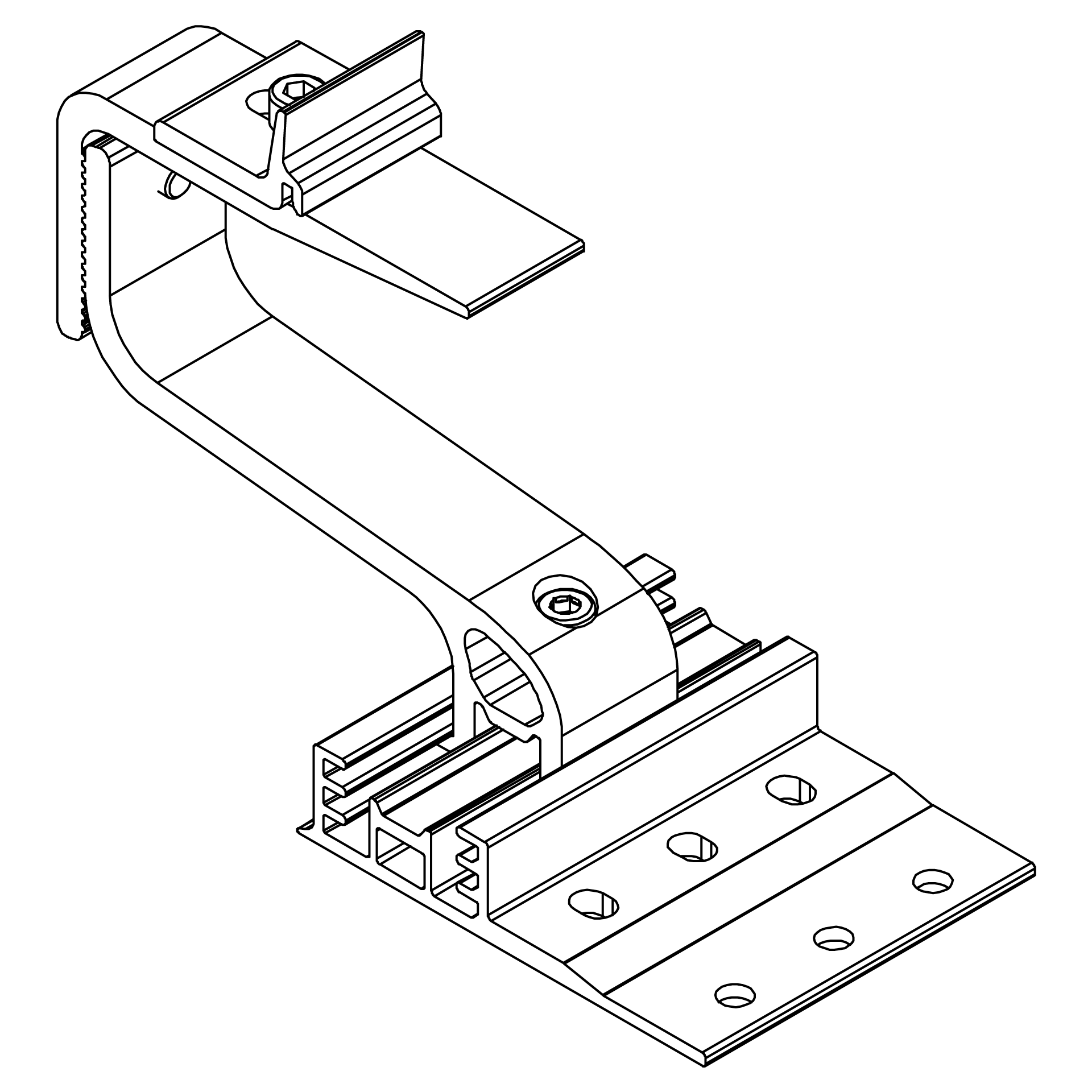 K2 2003144 Dachhaken SingleHook 4S